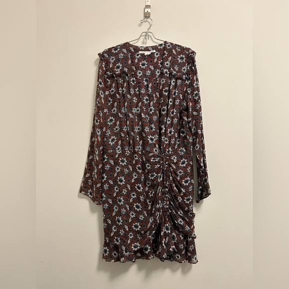 Veronica Beard Anjali Floral Mini Dress size 16 - Picture 2 of 8